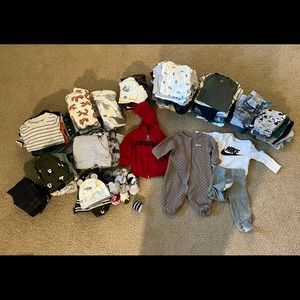 Baby boy clothes 0-3 months